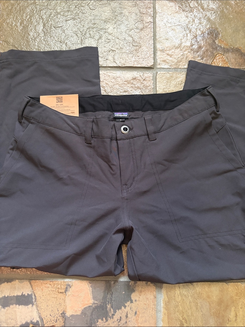 Patagonia Women's Dark Gray Stretch Capris